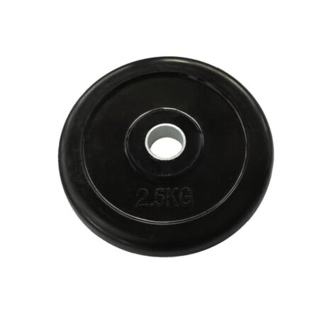 Welfit Δίσκος Λάστιχο 2.5kg Φ.28 με μεταλλικό δακτυλίδι EF2485R