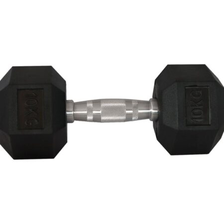 Επαγγελματικός Εξάγωνος Αλτήρας Λάστιχο 10kg Welfit W3141-10